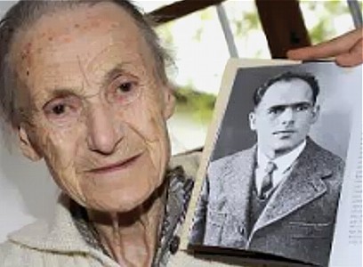 Franzisca, 94 ans, épouse de Franz Jagerstatter.